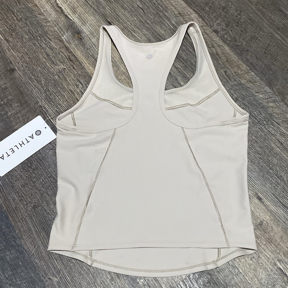 Athleta Beige Interval Tank Size XS - Picture 3 of 9